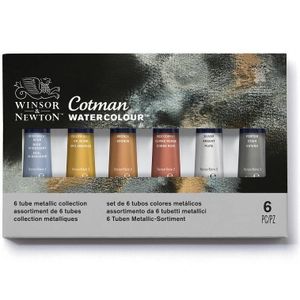 Winsor & Newton Cotman metallic tube set 0390703