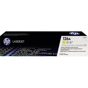HP 126A Yellow Original LaserJet Toner Cartridge tonercartridge 1 stuk(s) Origineel Geel