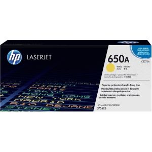 HP 650A Yellow Original LaserJet Toner Cartridge tonercartridge 1 stuk(s) Origineel Geel