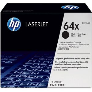 HP - 64X - Toner - Zwart - Hoge Capaciteit - Origineel - 24000 Pagina's