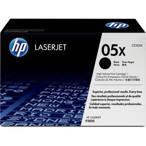 HP - 05X - Toner - Zwart - Paginaopbrengst 6500 pagina's