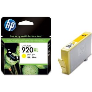 HP 920XL High Yield Yellow Original Ink Cartridge inktcartridge 1 stuk(s) Origineel Hoog (XL) rendement Geel