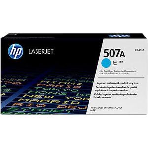 HP 507A Toner Cartridge Cyaan, Standaard Capaciteit (CE401A) origineel van HP