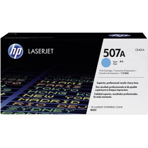 HP 507A Cyan Original LaserJet Toner Cartridge tonercartridge 1 stuk(s) Origineel