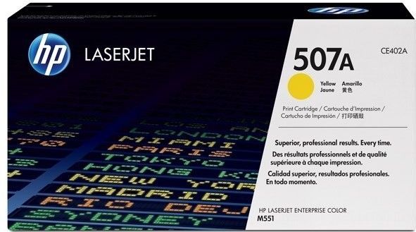 HP Toner 507A (CE402A ) Geel