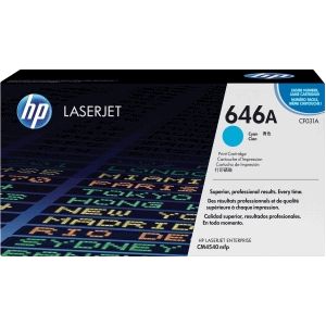 HP 646A Cyan Original LaserJet Toner Cartridge tonercartridge 1 stuk(s) Origineel