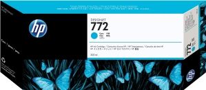 HP Original 772 Druckerpatrone cyan 300ml (CN636A)