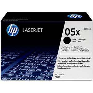 HP CE505XD (Opruiming 2 x 1-pack) zwart (CE505XD) - Toners - Origineel Hoge Capaciteit