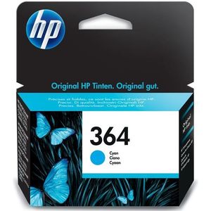 HP 364 Cyan Original Ink Cartridge inktcartridge 1 stuk(s) Origineel Normaal rendement