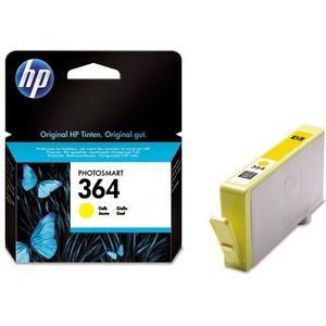 HP 364 Yellow Original Ink Cartridge inktcartridge 1 stuk(s) Origineel Normaal rendement Geel