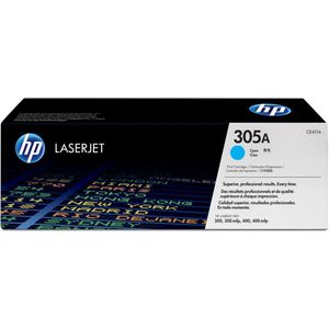 HP 305A Cyan Original LaserJet Toner Cartridge tonercartridge 1 stuk(s) Origineel