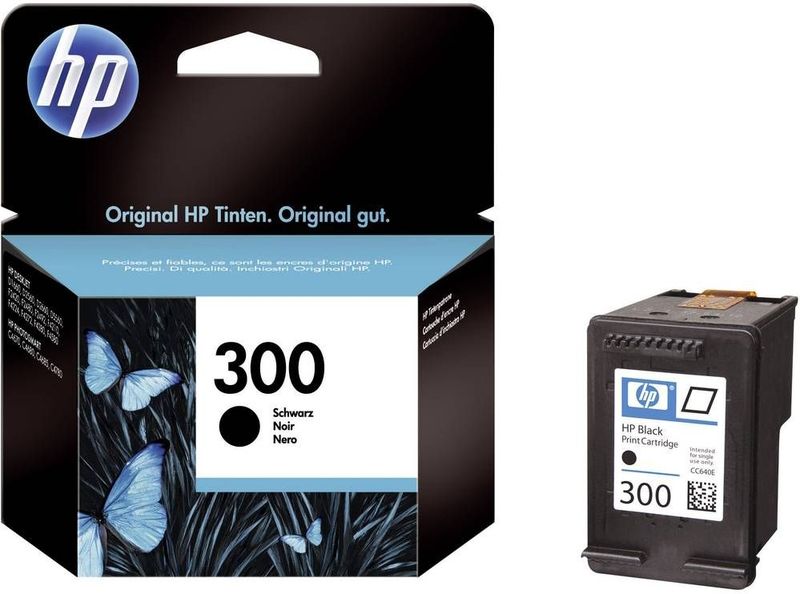 HP 300 (CC640EE) inktcartridge zwart (origineel)