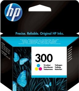 HP Inktcartridge 300 (CC643EE) 3-kleuren