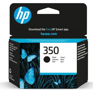 HP 350 Black Original Ink Cartridge inktcartridge 1 stuk(s) Origineel Normaal rendement Zwart
