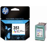 HP 351 (MHD Apr-20) kleur (CB337EE) - Inktcartridge - Origineel