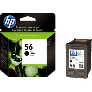 HP 56 (MHD Nov-22) zwart (C6656AE) - Inktcartridge - Origineel Hoge Capaciteit