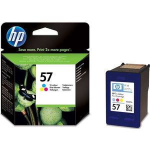HP 57 Tri-color Original Ink Cartridge inktcartridge 1 stuk(s) Origineel Hoog (XL) rendement Cyaan, Magenta, Geel