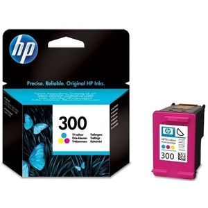 HP 300 Tri-color Original Ink Cartridge inktcartridge 1 stuk(s) Origineel Normaal rendement Cyaan, Magenta, Geel