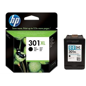 HP 301XL High Yield Black Original Ink Cartridge inktcartridge 1 stuk(s) Origineel Hoog (XL) rendement Zwart