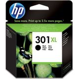 HP 301XL (MHD Jan-21) zwart (CH563EE) - Inktcartridge - Origineel Hoge Capaciteit