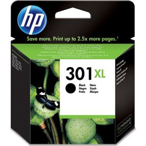 HP 301XL (MHD Jan-21) zwart (CH563EE) - Inktcartridge - Origineel Hoge Capaciteit