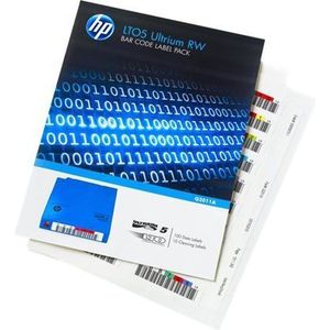 HP Enterprise products LTO-5 Ultrium RW Bar Code Label Pack (Q2011A)