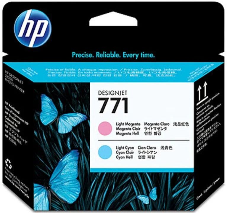 HP 771 (CE019A) printkop licht magenta en licht cyaan (origineel)
