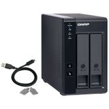 QNAP - TR-002 - NAS Accessoires - Zwart - USB 3.2 Gen 2 Type-C