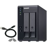 QNAP - TR-002 - NAS Accessoires - Zwart - USB 3.2 Gen 2 Type-C