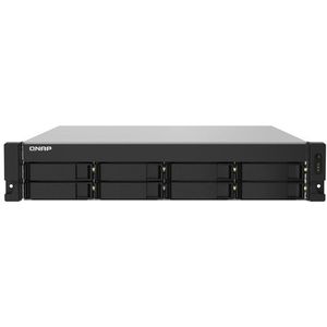 QNAP TS-832PXU-RP NAS Rack (2U) Annapurna Labs AL324 4 GB DDR4 0 TB QNAP Turbo System Zwart