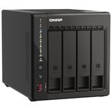 QNAP TS-453E NAS Tower Intel® Celeron® J6412 8 GB 0 TB QNAP QTS Zwart