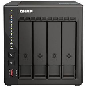 QNAP TS-453E NAS Tower Intel® Celeron® J6412 8 GB 0 TB QNAP QTS Zwart