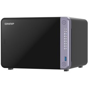 QNAP TS-632X-4G NAS - 6 Schijfhouders - 10GbE - Zwart
