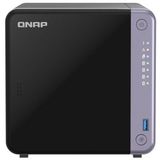 QNAP TS-432X-4G NAS Server - 4 Bays - 4 GB DDR4 - Zwart