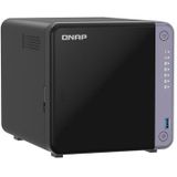 QNAP TS-432X-4G NAS Server - 4 Bays - 4 GB DDR4 - Zwart