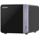 QNAP TS-432X-4G NAS Server - 4 Bays - 4 GB DDR4 - Zwart