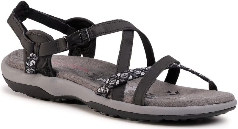 Skechers - 40955S Reggae Slim Vacay - Sandalen - Zwart - Dames