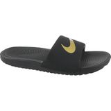 Nike Kawa Slippers - Unisex - zwart goud