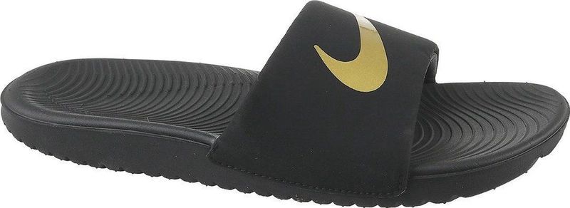 Nike Kawa Slippers - Unisex - zwart goud