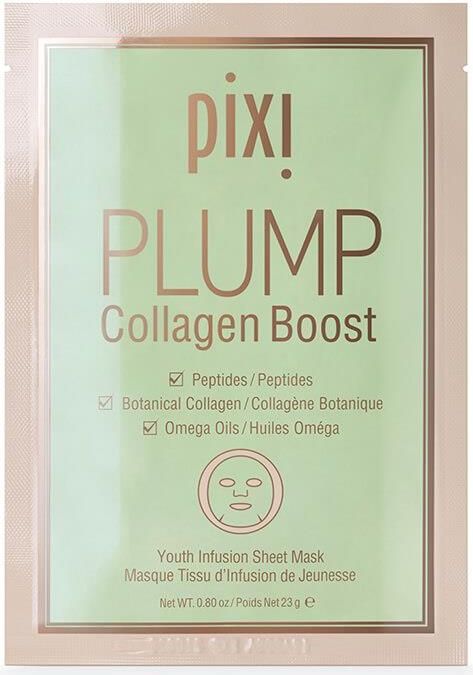 Pixi Plump Collagen Boost Sheet Face Mask (3 x) Sheet Mask, 3 st
