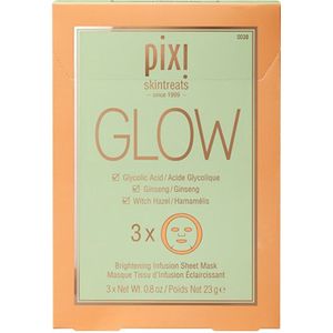 Skintreats - Glow Brightening Infusion - Gezichtsmasker - Biologisch Afbreekbaar