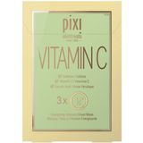 Pixi - VITAMIN-C Energizing Sheet Mask - 3 Stuks - Veganistisch