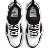 Nike Air Monarch IV fitnessschoenen voor heren, White Black Varsity Red, 39 EU