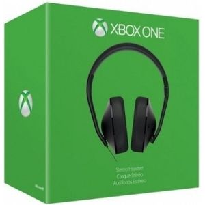 Microsoft - Xbox One Stereo Headset - Zwart