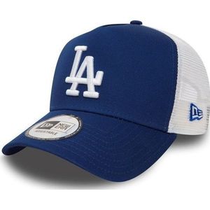 LA Dodgers Clean Blue A-Frame Trucker Cap