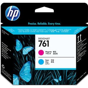 HP 761 magenta/cyaan DesignJet printkop