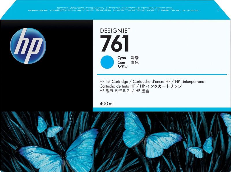 HP Inktcartridge 761 (CM994A) Cyaan
