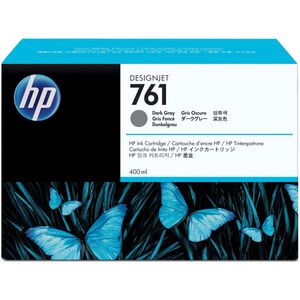 HP Original 761 Druckerpatrone dunkelgrau 400ml (CM996A)