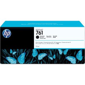 HP 761 (CM997A) inktcartridge mat zwart hoge capaciteit (origineel)