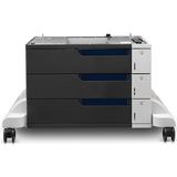 Hp - Printerbasis Met Mediatoevoerder - 1500 Vellen In 3 Lade(N) - Voor Color Laserjet Enterprise M750 Laserjet Enterprise Mfp M775 Laserjet Managed Mfp M775